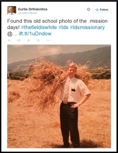 LDS mission posts on Twitter